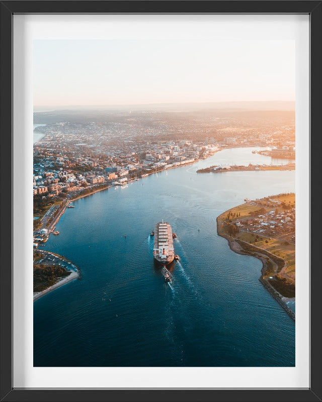 Busy at Sunset