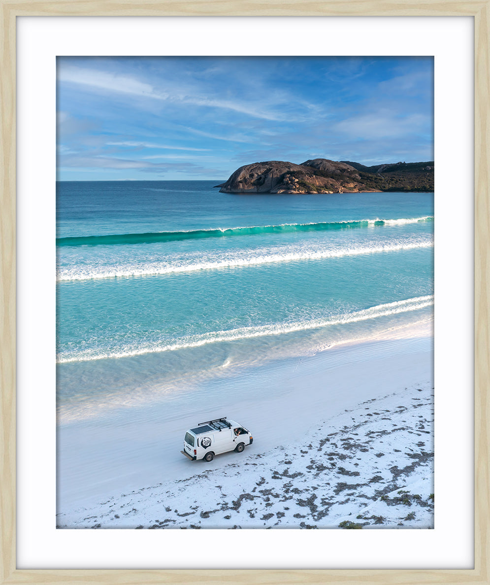 Vanlife on Lucky Bay