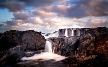 Ocean Waterfall