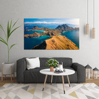 Padar island in Indonesia