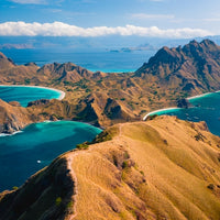Padar island in Indonesia