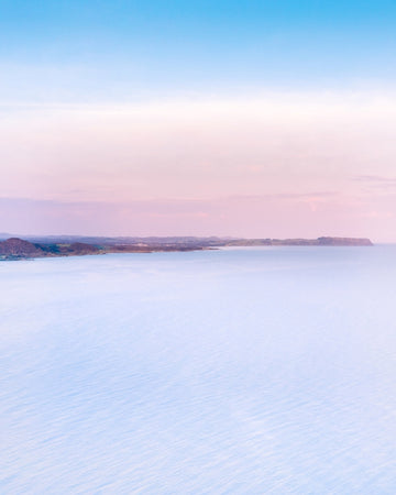 Pastel tones with views of Table Cape Tasmania