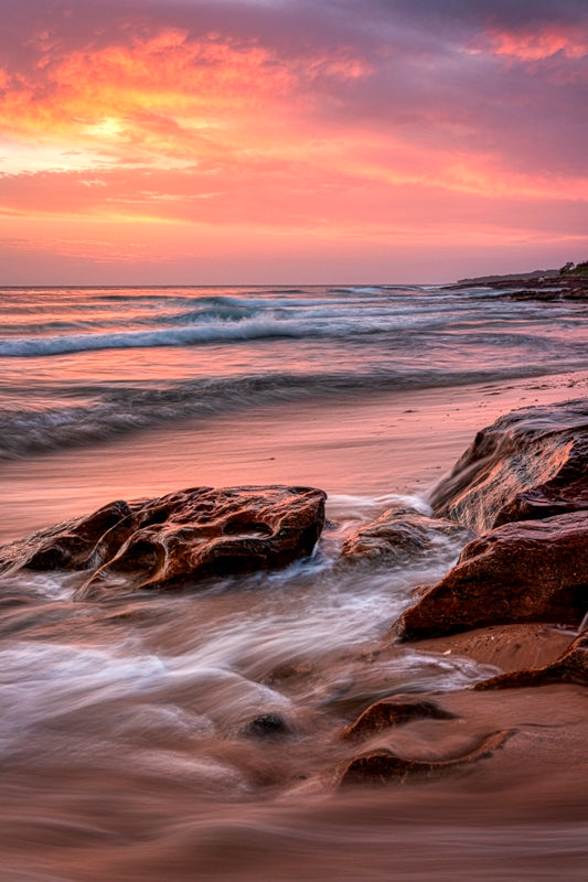 Perfect Sunrise Skies Divided