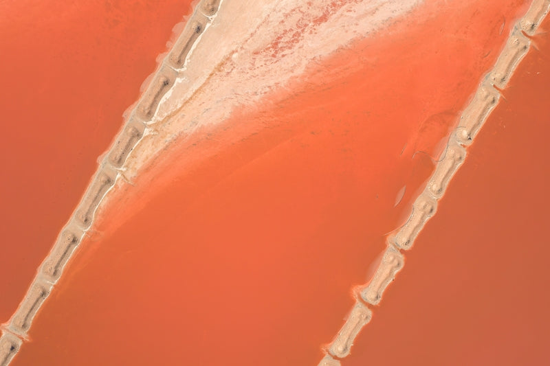 Port Gregory Western Australia Abstract lines