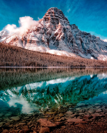 Reflective Lake Icefields Parkway