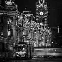 Melbourne Flinders - Tram
