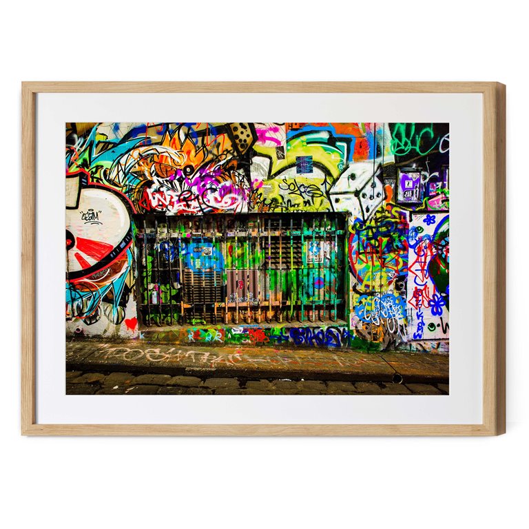 Melbourne Lane Way Grid