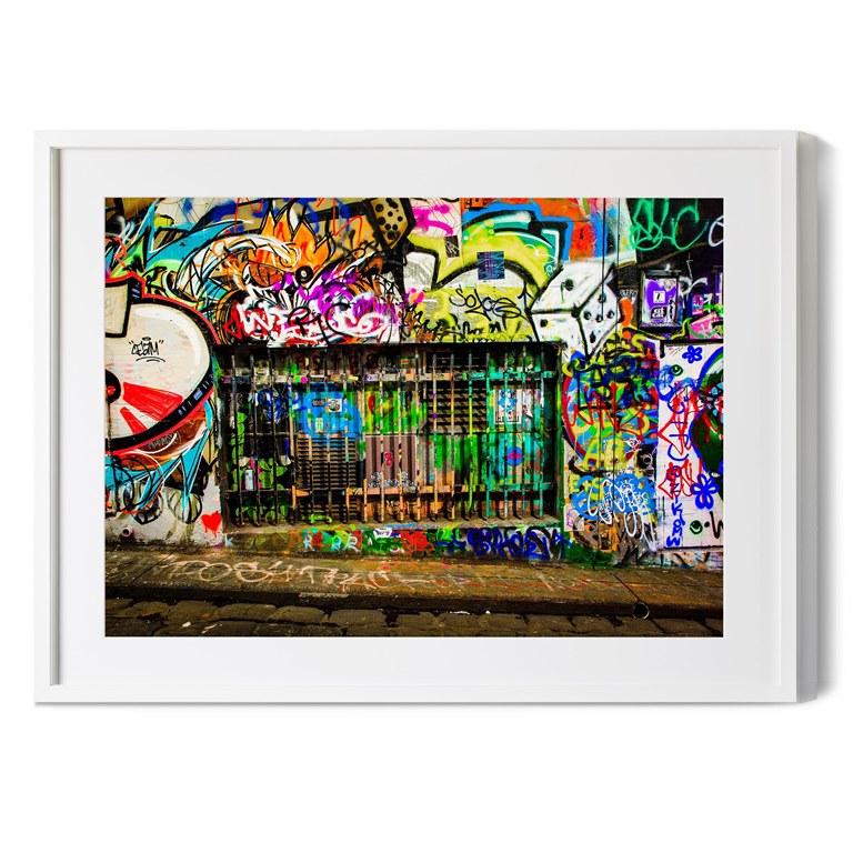 Melbourne Lane Way Grid