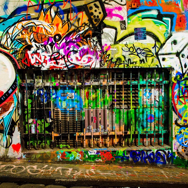 Melbourne Lane Way Grid