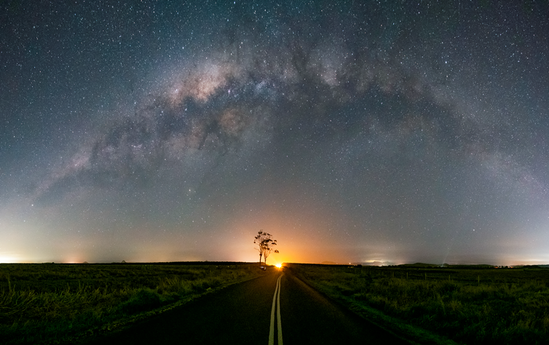 Road to the heavens
