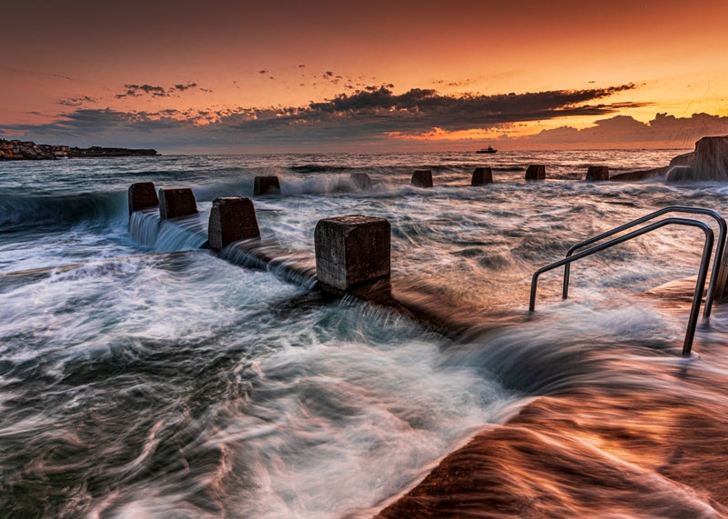 Ross Jones Pool Sunrise