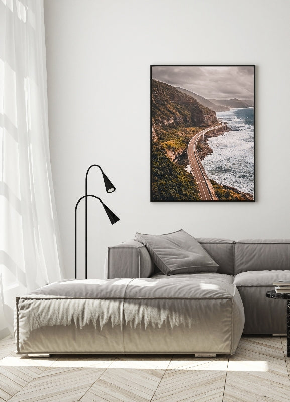 Stormy Sea Cliff