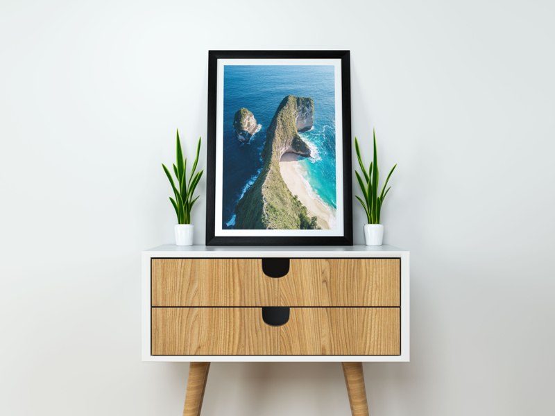 Kelingking Beach in Nusa Penida, Bali