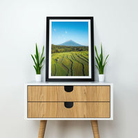 Mount Agung & Rice Fields in Bali