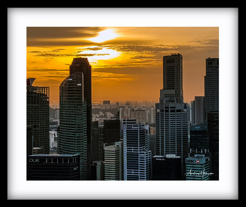 Singapore at Sunset