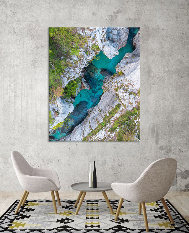 Soca River in Slovenia