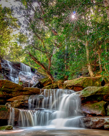 Somersby Falls Cascading