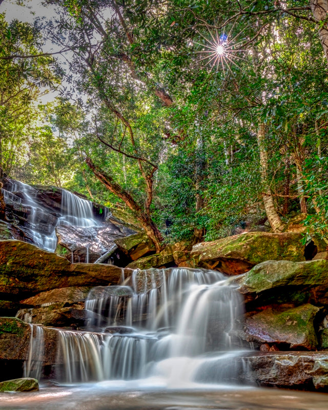 Somersby Falls Cascading