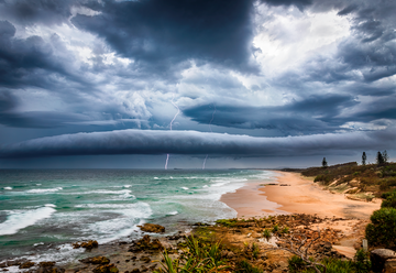 Storm over Maroochydore