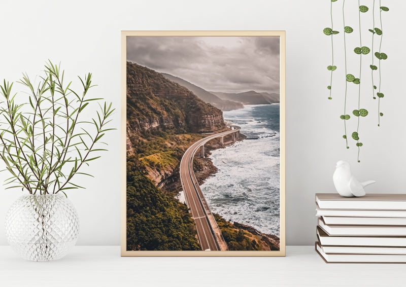Stormy Sea Cliff