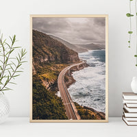Stormy Sea Cliff