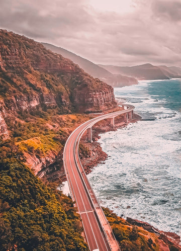Stormy Sea Cliff