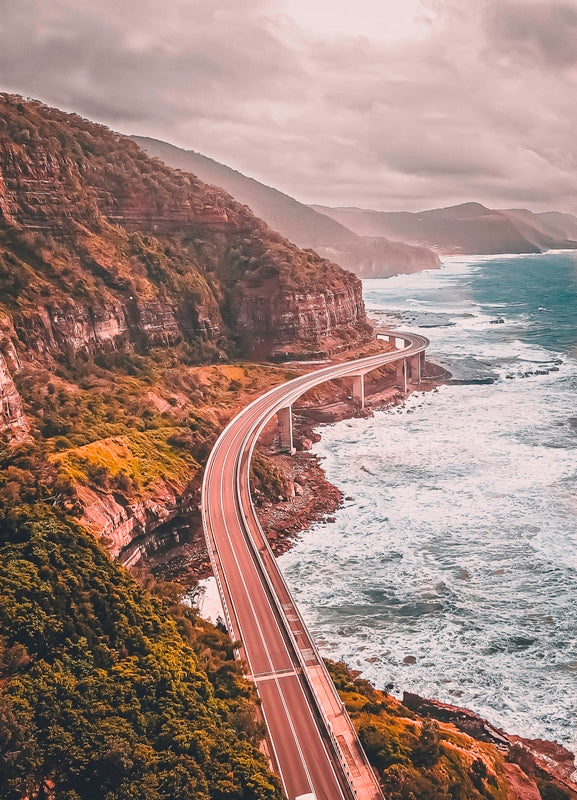 Stormy Sea Cliff