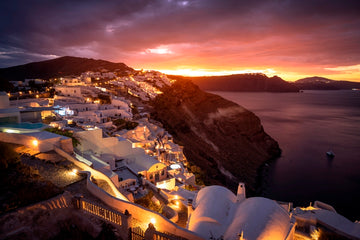 Sunrise in Santorini