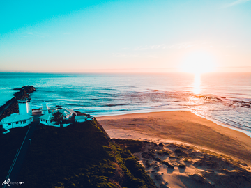 Sunrise on Nobbys