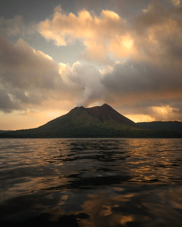 Sunset Volcano