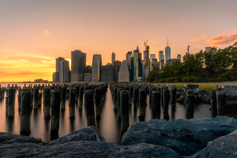 Sunset Vibes at Brooklyn Park NYC
