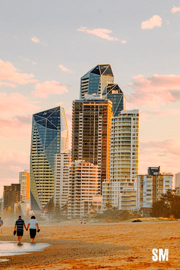 Pinky Sunset on the Gold Coast
