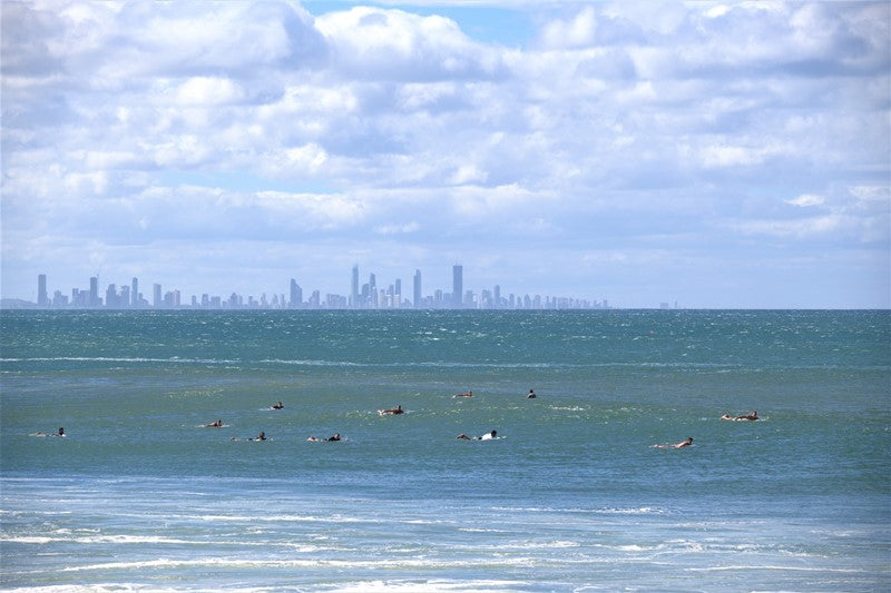Surfers Paradise outline, Qld