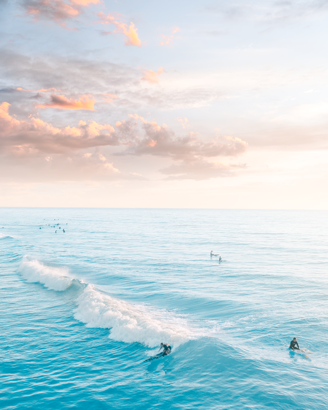 Morning Surfers
