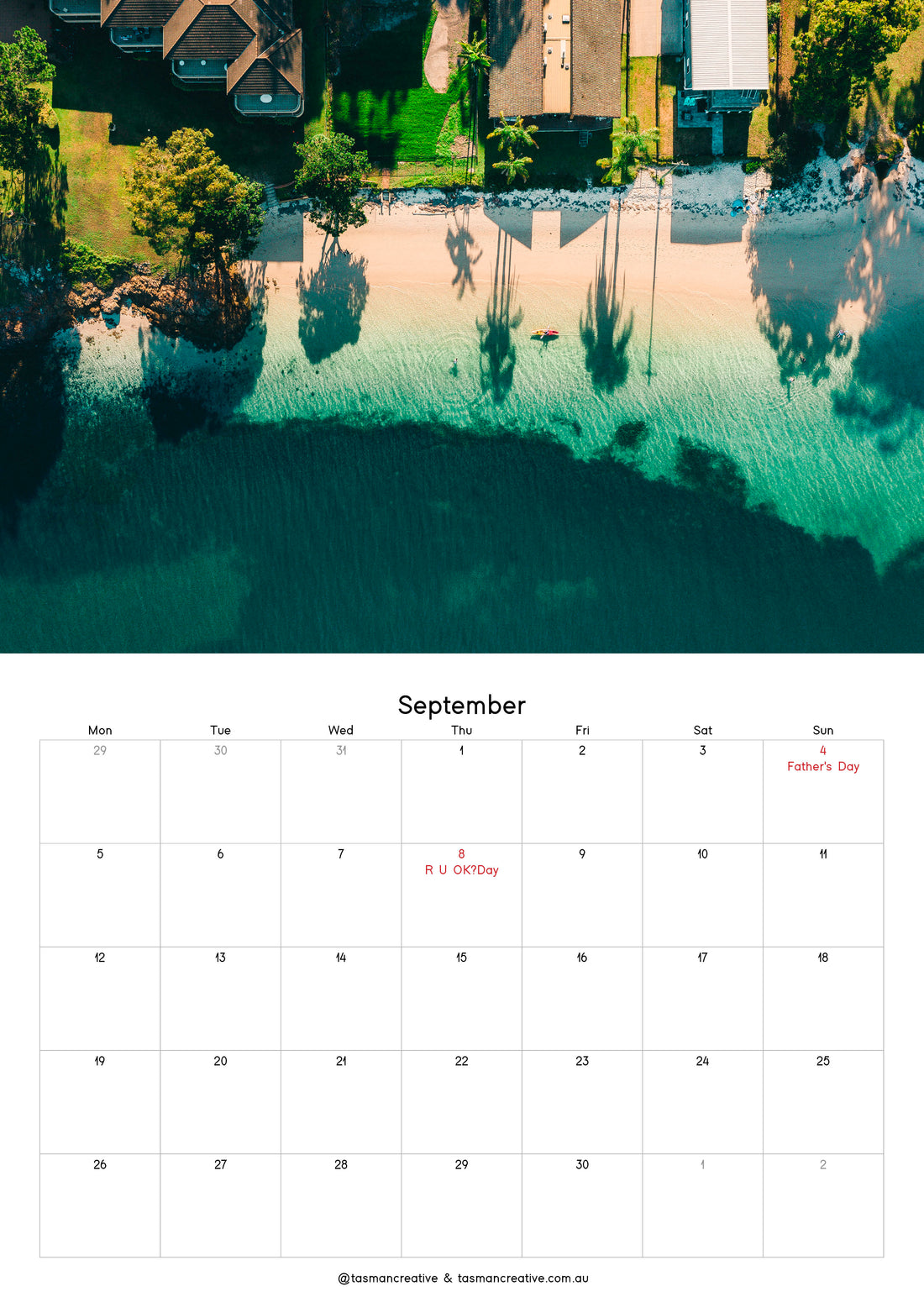 TasManCreative 2022 Calendar
