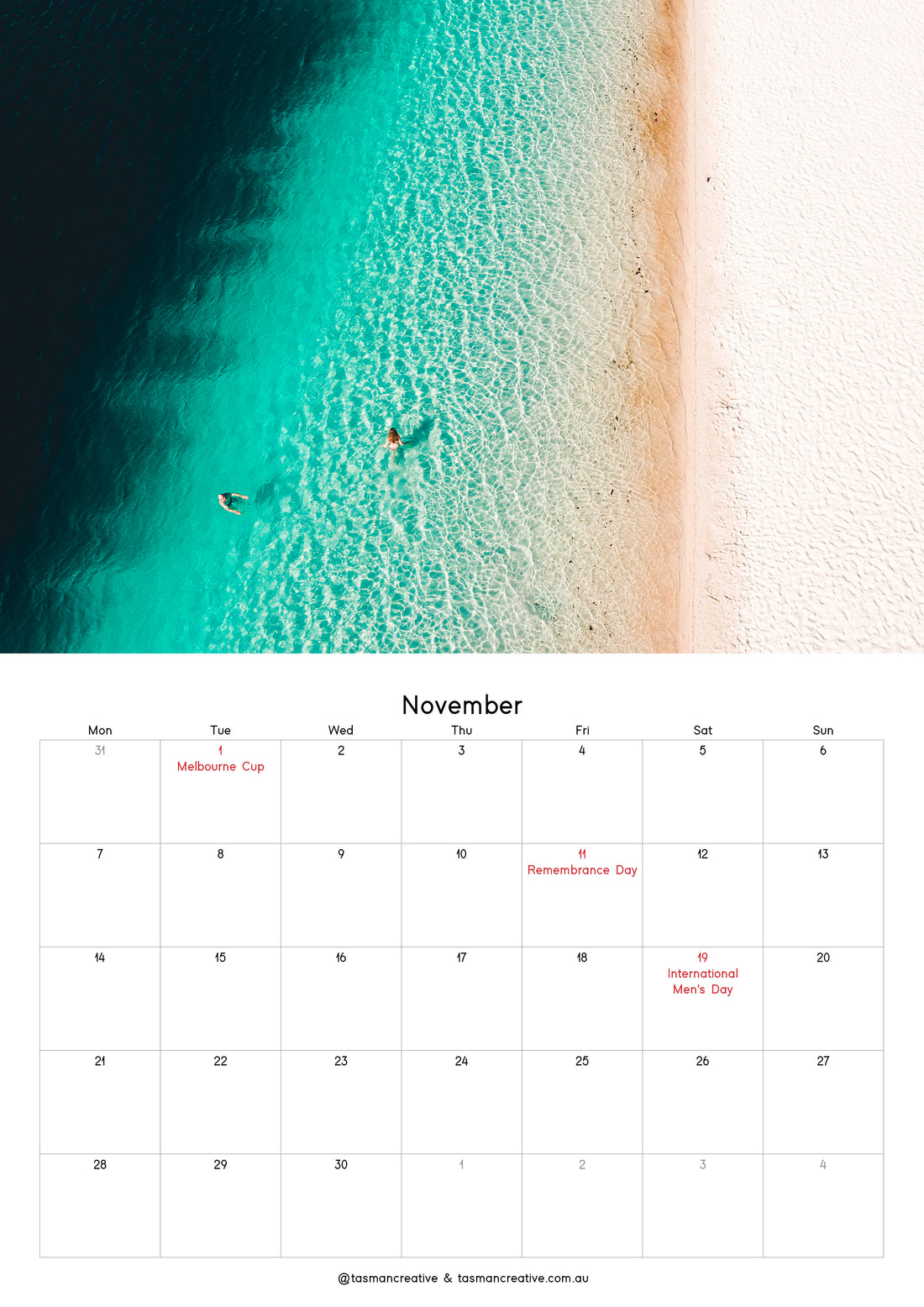 TasManCreative 2022 Calendar