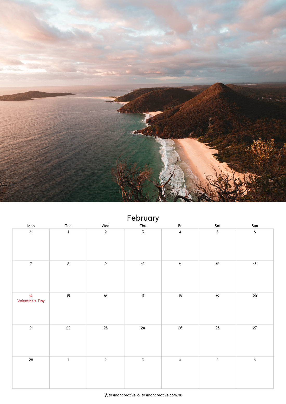 TasManCreative 2022 Calendar