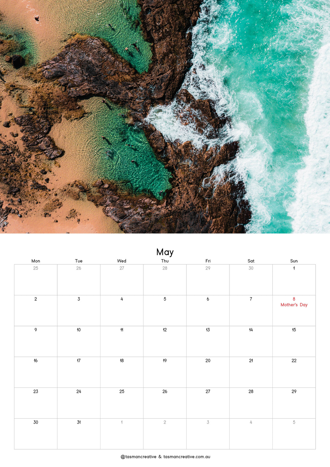 TasManCreative 2022 Calendar
