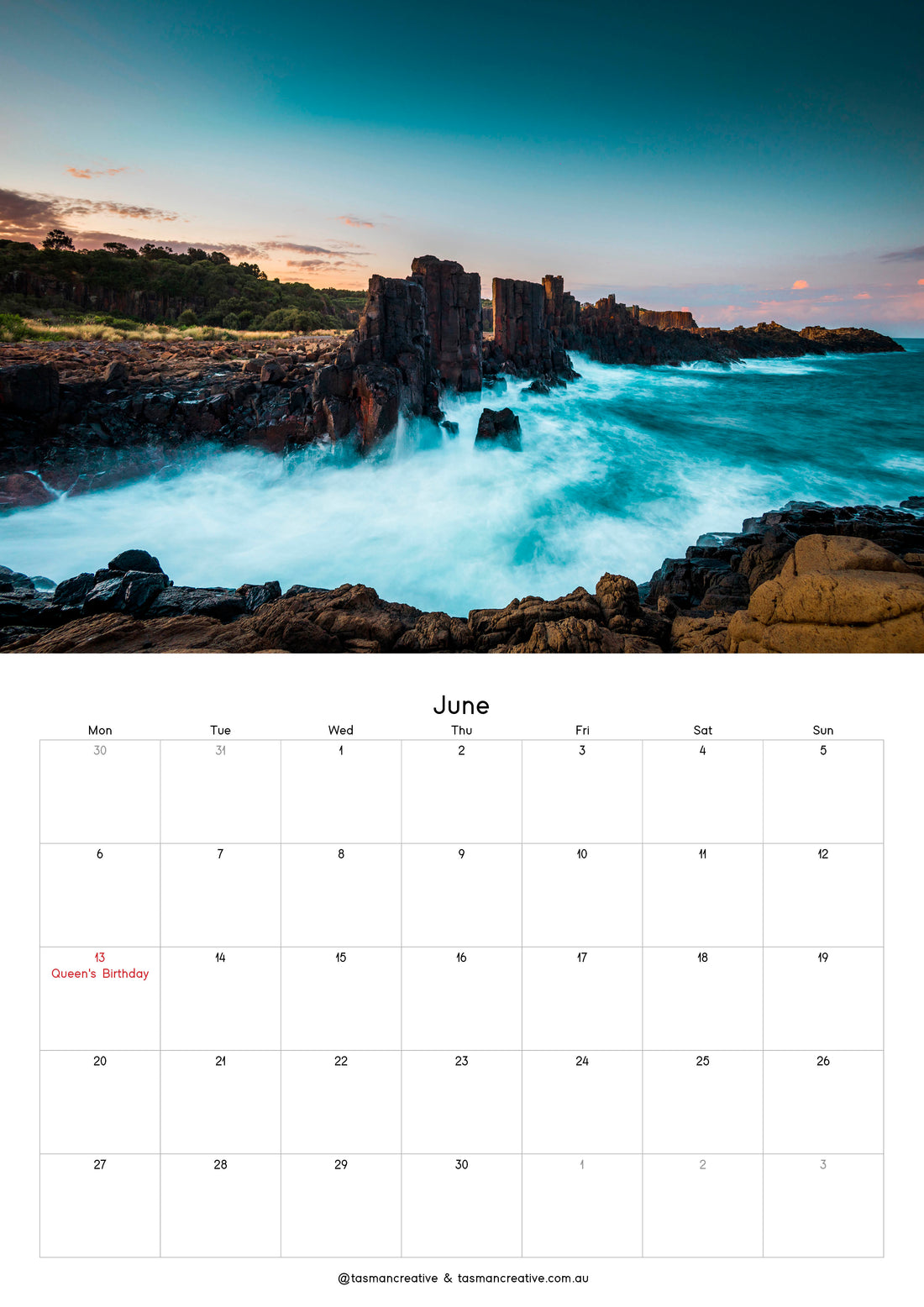 TasManCreative 2022 Calendar
