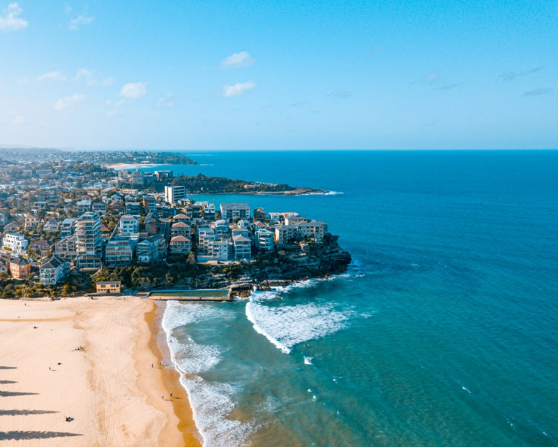 Tip of Manly Beach