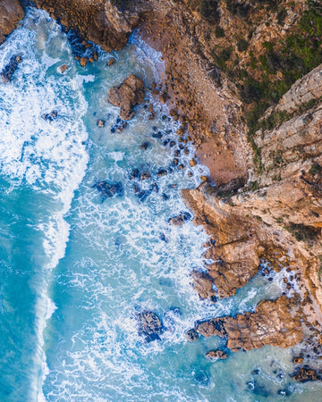Topdown at Clifton Beach, Tasmania