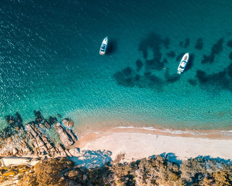 Two Lonely Boats