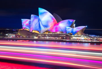 Vivid Light Trails