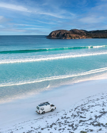 Vanlife on Lucky Bay
