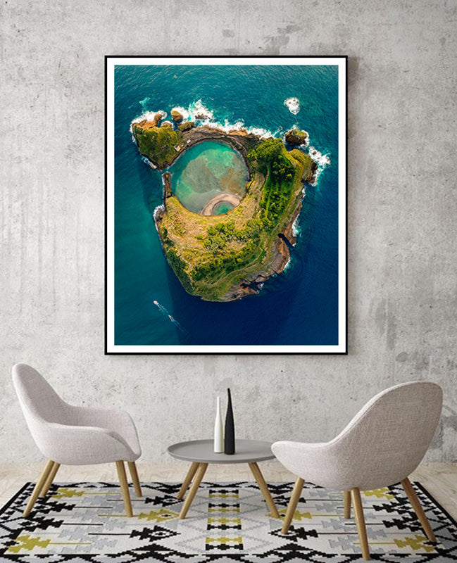 Volcanic island in the Azores - Portugal