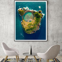 Volcanic island in the Azores - Portugal