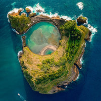 Volcanic island in the Azores - Portugal