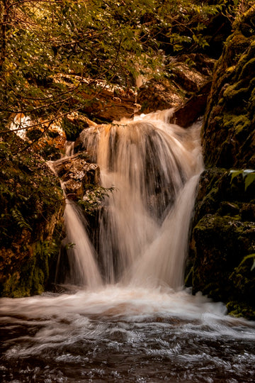 Waterfall Sunlight