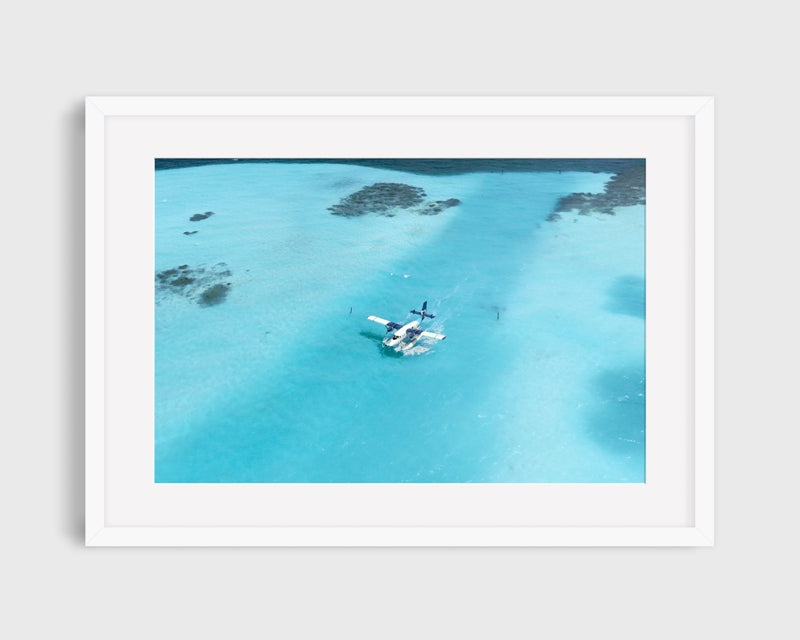 Seaplane Arrival, The Maldives