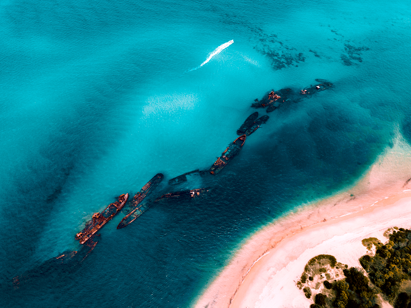 Wrecks of Moreton